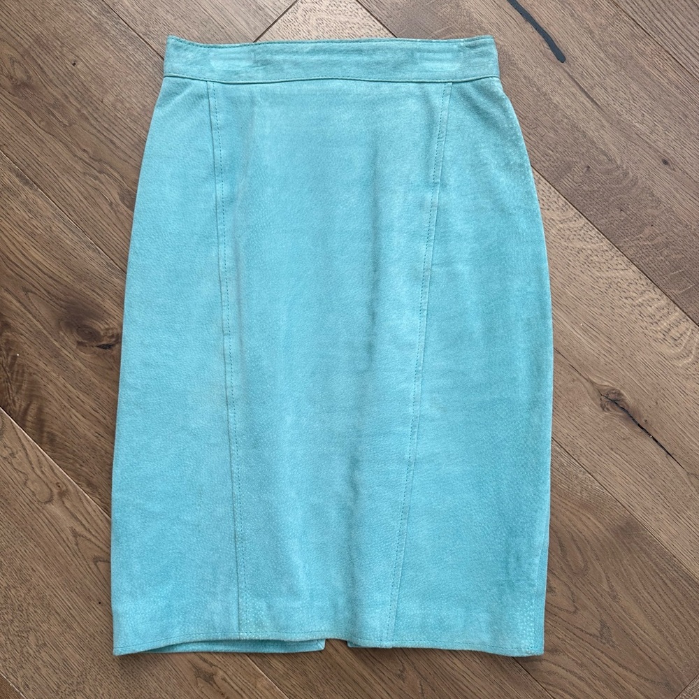 Vintage Suede Skirt